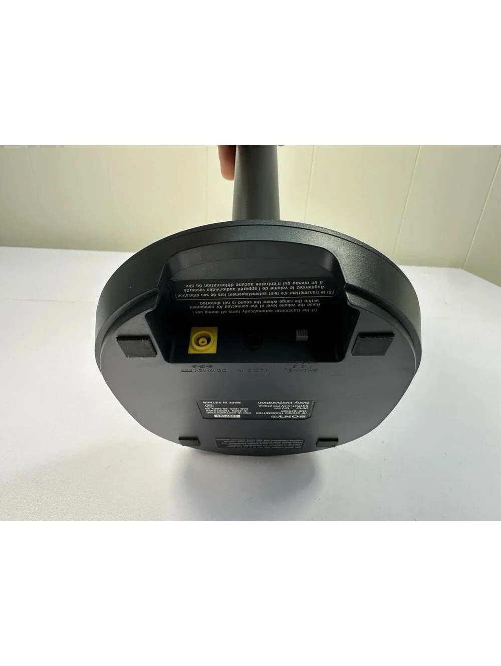 Sony WH-RF400 Wireless RF TV Headphones TMR-RF400R Charging Dock Tested Works